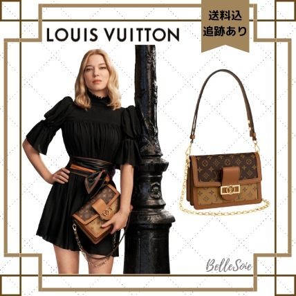 Louis Vuitton 2019 Cruise Monogram Canvas 2WAY Chain Leather Crossbody Logo M44391 