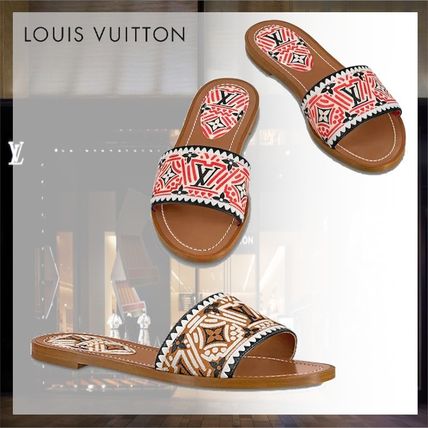 Louis Vuitton 2020 21AW Monogram Casual Style Sandals 1A85AI 1A85BC 