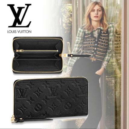 Louis Vuitton MONOGRAM EMPREINTE Long Wallets M61864 