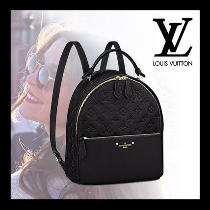 Louis Vuitton MONOGRAM EMPREINTE Monogram Casual Style Leather Elegant Style Logo Backpacks 