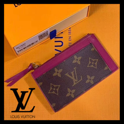 Louis Vuitton Monogram Canvas Plain Leather Folding Wallet Small Wallet M67889 