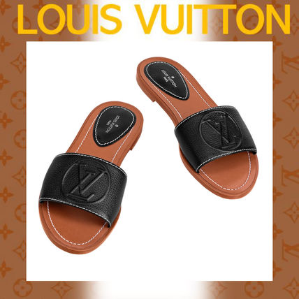 Louis Vuitton Mules Logo Sandals 11 0004328 