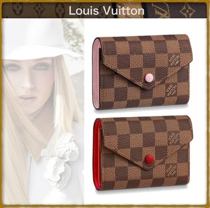 Louis Vuitton 2020 SS Folding Wallet Logo Folding Wallets N41659 N61700 