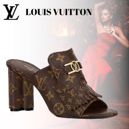 Louis Vuitton MONOGRAM 2020 SS Indiana Mule 1A8659 