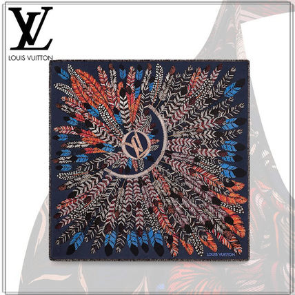 Louis Vuitton 2020 21AW Monogram Casual Style Silk Party Style Office Style M76144 