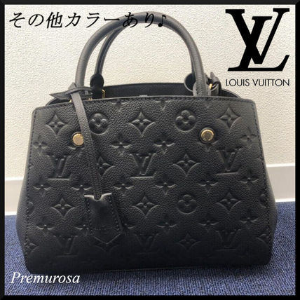 Louis Vuitton MONTAIGNE 2017 18AW Monogram Casual Style 2WAY Plain Leather Office Style M42747 M44314 M41053 