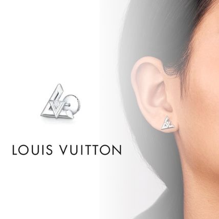 Louis Vuitton 2020 21AW Lv Volt One Stud White Gold And Diamond Q96970 