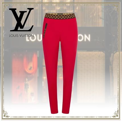 Louis Vuitton 2020 21AW Monogram Casual Style Nylon Elegant Style Pants 1A7YKQ 