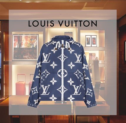 Louis Vuitton Monogram Nylon Long Sleeves HoodiesSweatshirts 1A7SG8