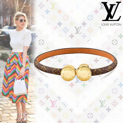 Louis Vuitton Historic Mini Monogram Bracelet M6407E 