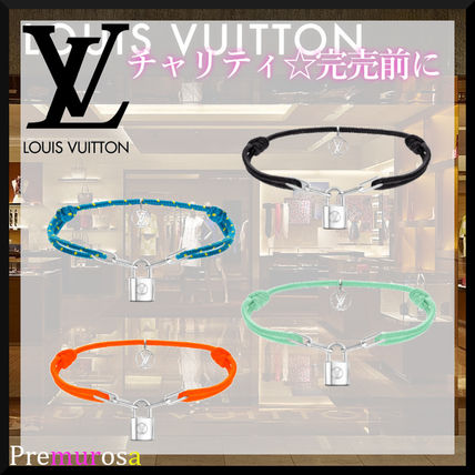 Louis Vuitton 2020 SS Casual Style Unisex Blended Fabrics Chain Party Style Silver Q95867 Q95865 Q95866 Q95864 