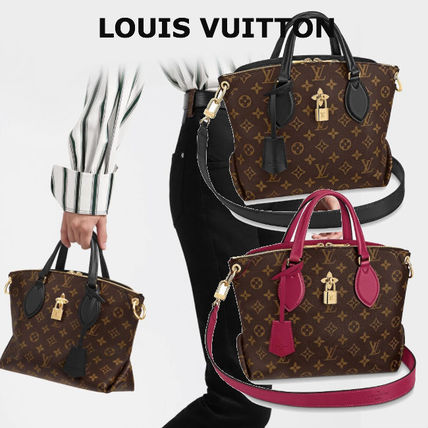 Louis Vuitton MONOGRAM Monogram Casual Style Tie dye Leather Party Style 