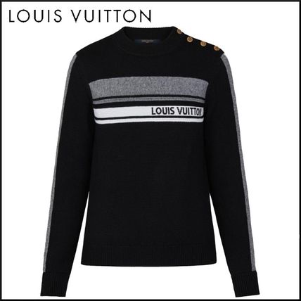 Louis Vuitton Lv Intarsia Signature Pullover 1A5QL9 