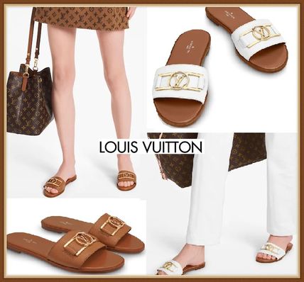 Louis Vuitton LOCKIT 2020 SS Lock It Flat Mule 1A64ZZ