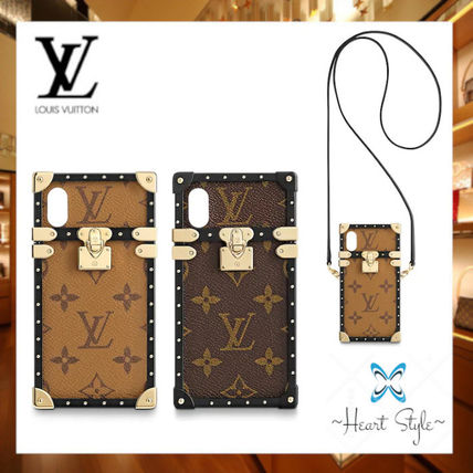 Louis Vuitton MONOGRAM 2020 SS Eye Trunk With Strap Iphone XXs M62618 