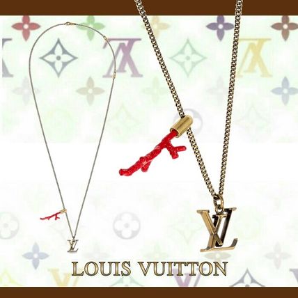 Louis Vuitton Pendant Chain Lv Coral Necklace M68903 
