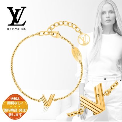 Louis Vuitton Bangles Costume Jewelry Unisex Chain Bracelets 