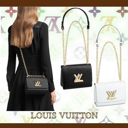 Louis Vuitton TWIST 2020 21AW 2WAY Plain Leather Party Style Elegant Style Crossbody Logo M54278 M55224 