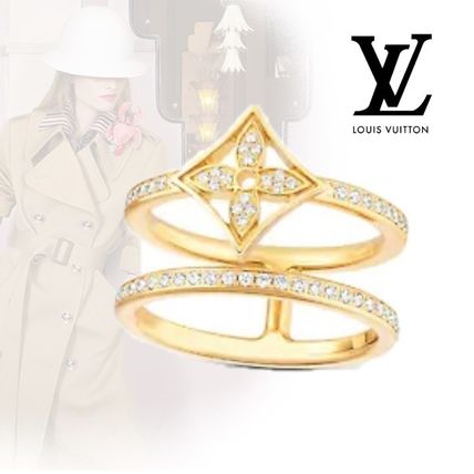 Louis Vuitton 2020 SS Casual Style Flower Party Style 18K Gold Elegant Style Q9N43F 