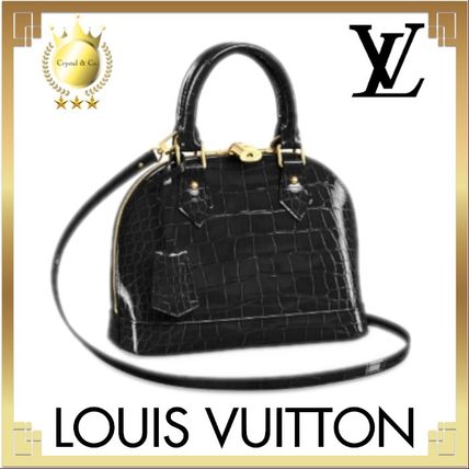 Louis Vuitton ALMA 2020 SS Casual Style Crocodile 2WAY Leather Party Style Office Style 