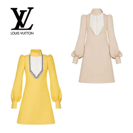 Louis Vuitton 2020 SS A Line Dress 1A7TJ6 1A7TIY 
