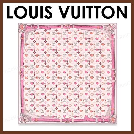 Louis Vuitton 2019 Cruise Silk Party Style Lightweight ScarvesShawls 