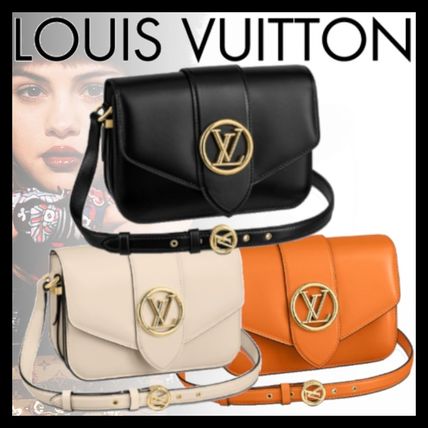 Louis Vuitton PONT NEUF 2020 SS Casual Style Plain Leather Party Style