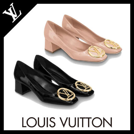 Louis Vuitton Logo Kitten Heel PumpsMules 1A4XA1 1A4XAV 