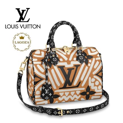 Louis Vuitton MONOGRAM 2020 21AW Monogram Logo BostonDuffles M56588 