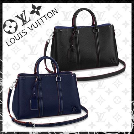 Louis Vuitton EPI 2020 21AW Casual Style 2WAY 3WAY Bi color Plain Leather Office Style M55610 M55612 