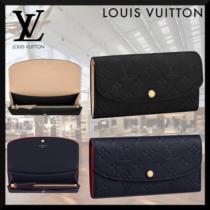 Louis Vuitton 2020 21AW Monogram Leather Logo Long Wallets M69417 M62369 