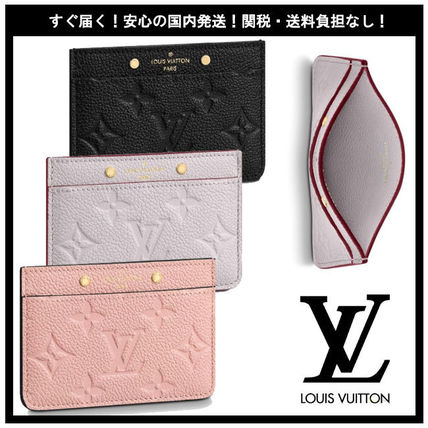 Louis Vuitton MONOGRAM EMPREINTE Monogram Card Holders 