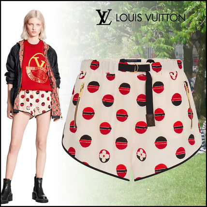 Louis Vuitton 2020 21AW Fluid Silk Sports Shorts 1A842J 