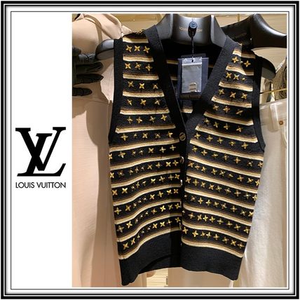 Louis Vuitton 2020 SS Star Casual Style Wool Nylon Blended Fabrics Sleeveless 1A7T2X 