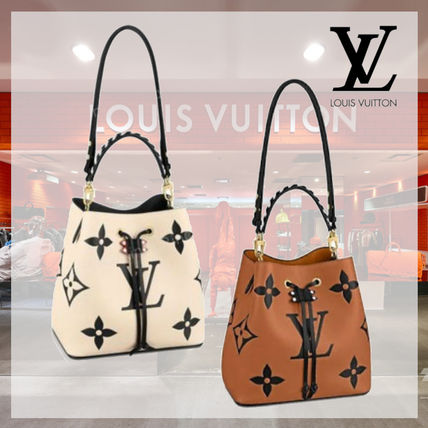 Louis Vuitton MONOGRAM Monogram Casual Style Canvas 2WAY Leather Office Style Logo M56889 M56888 