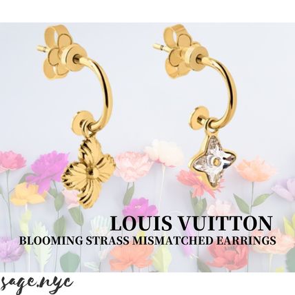 Louis Vuitton MONOGRAM Casual Style Flower Party Style Elegant Style Asymmetry 