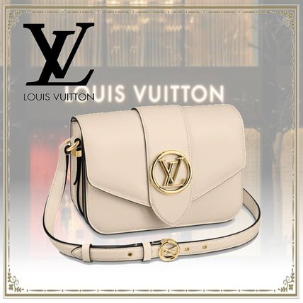 Louis Vuitton PONT NEUF 2020 SS Casual Style Leather Elegant Style Crossbody Logo M55950 