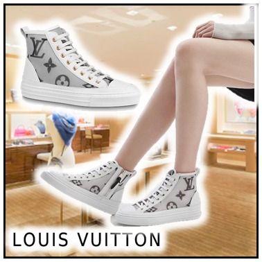 Louis Vuitton 2020 21AW 2020 21 AW STELLAR SNEAKER BOOT blanc low top 1A87E6 