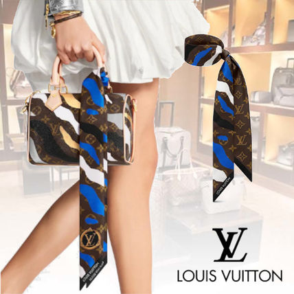 Louis Vuitton MONOGRAM 2020 SS Monogram Casual Style Silk Office Style Elegant Style Logo M76200 
