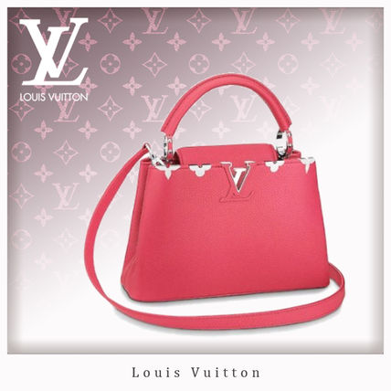 Louis Vuitton CAPUCINES 2019 Cruise Monogram Casual Style 2WAY Leather Logo Handbags M54665 