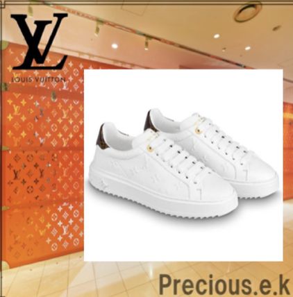 Louis Vuitton MONOGRAM 2020 21AW Logo Low Top Sneakers 1A87OS 