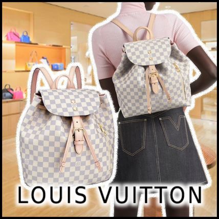 Louis Vuitton SPERONE white backpakcs N41578 