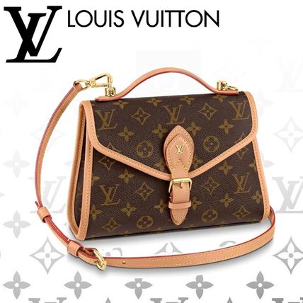 Louis Vuitton 2020 SS Monogram Casual Style Leather Party Style Logo Shoulder Bags M44919 