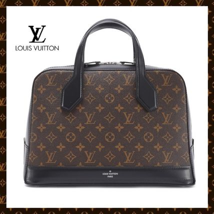 Louis Vuitton DORA 2020 SS Monogram Canvas A4 Elegant Style Formal Style Logo Handbags 