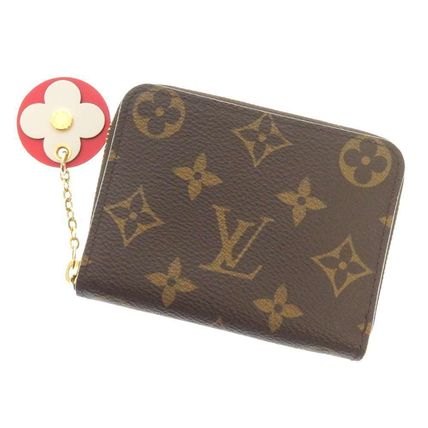 Louis Vuitton ZIPPY COIN PURSE 2019 20AW Monogram Canvas Long Wallet Logo Coin Cases m68312 