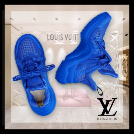 Louis Vuitton 2020 SS Monogram Platform Rubber Sole Casual Style Street Style 1A881M 