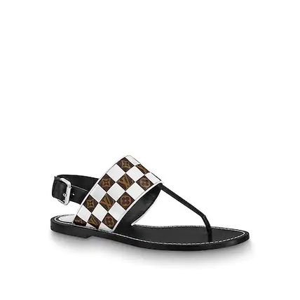 Louis Vuitton 2020 SS Matchmake Flat Thong Sandal 1A67CA 