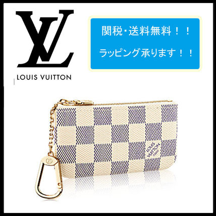 Louis Vuitton DAMIER AZUR Key Pouch N62659 