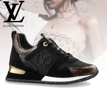 Louis Vuitton 2020 SS Monogram Rubber Sole Casual Style Plain Leather 1A3CW4 