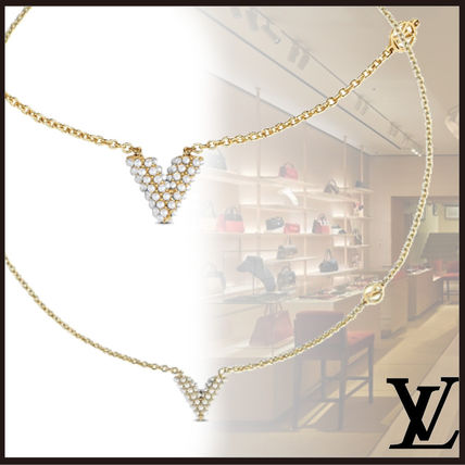 Louis Vuitton V 2020 SS Costume Jewelry Casual Style Blended Fabrics Chain M68358 